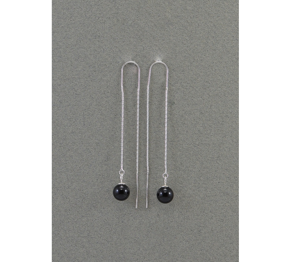 JE 410 Black Onyx Earring JE 410 Black Onyx Earring