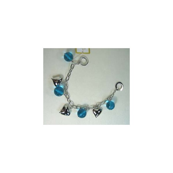 JB-UP008 Turquoise and Crystal Quartz Bracelet JB-UP008 Turquoise and Crystal Quartz Bracelet