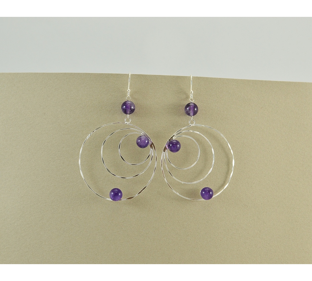 JE 405 Amethyst Earring JE 405 Amethyst Earring