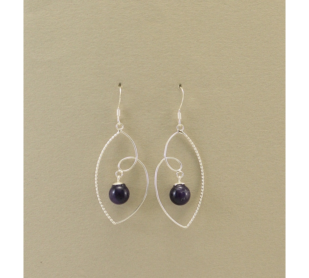 JE374 Amethyst Earring JE374 Amethyst Earring