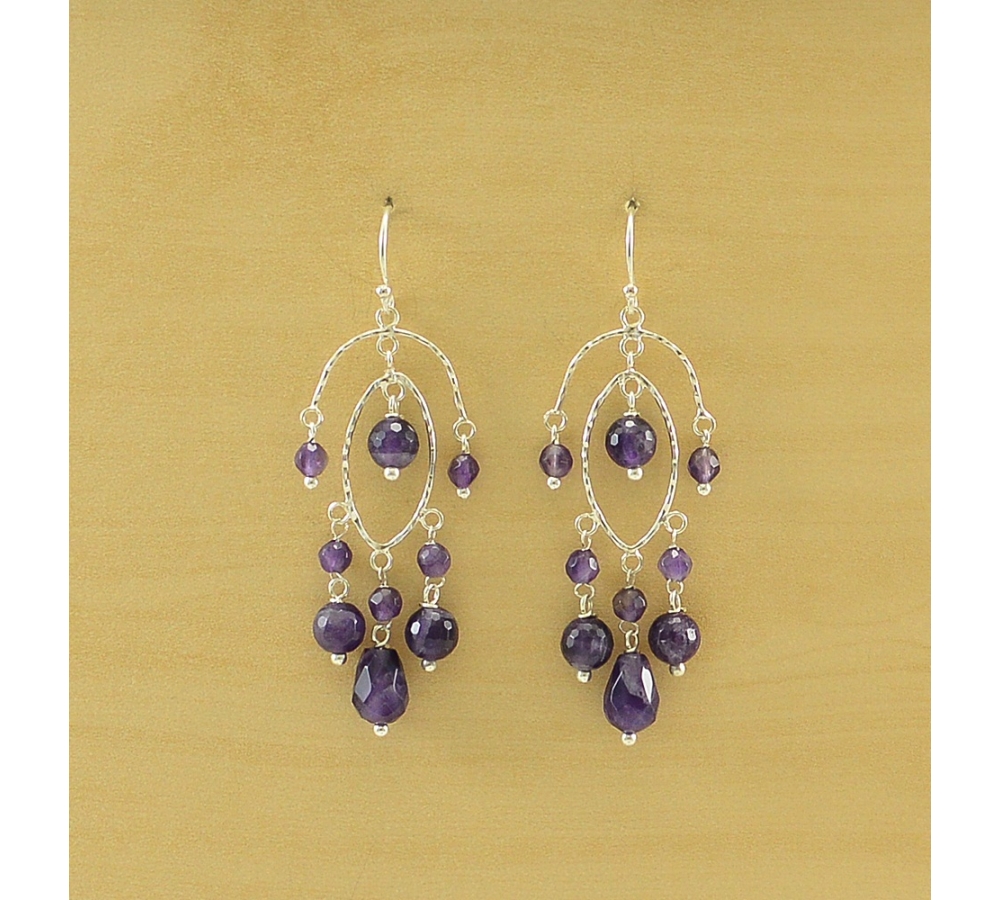JE358 Amethyst Earring JE358 Amethyst Earring
