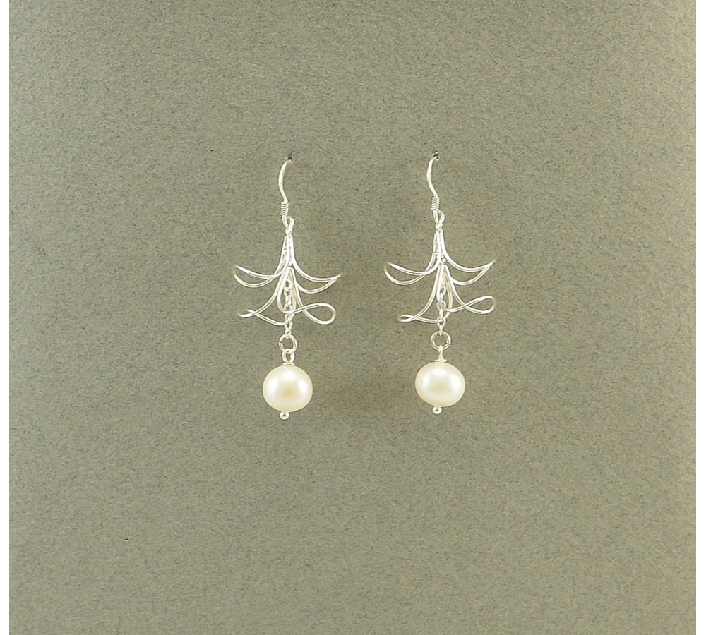 JE337 Fresh Water Pearl Earring JE337 Fresh Water Pearl Earring