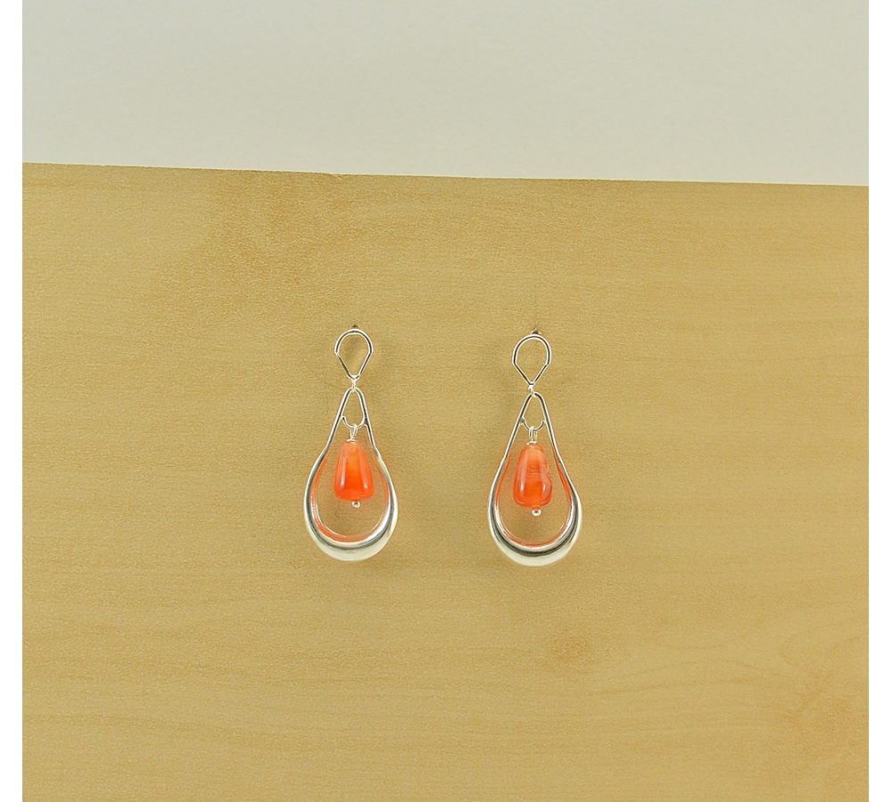 JE331 Carnelian Earring JE331 Carnelian Earring